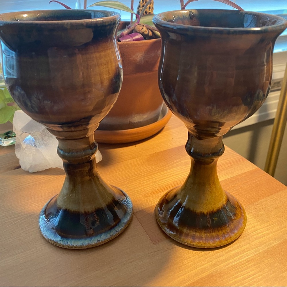 Studio Ceramic Wine Glasses🍷